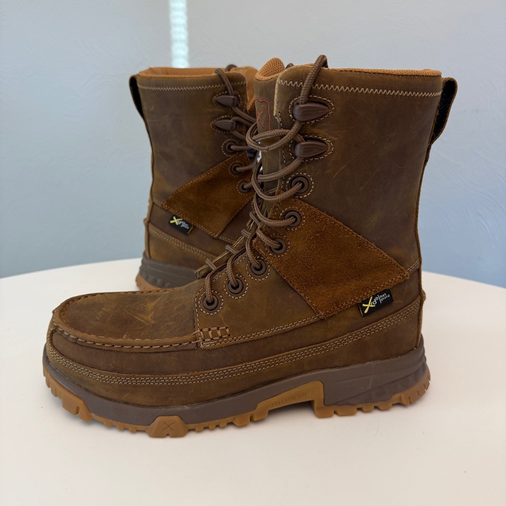 Twisted X Distressed Saddle Composite Toe Work Boot MXCCM01 Mens 8.5
